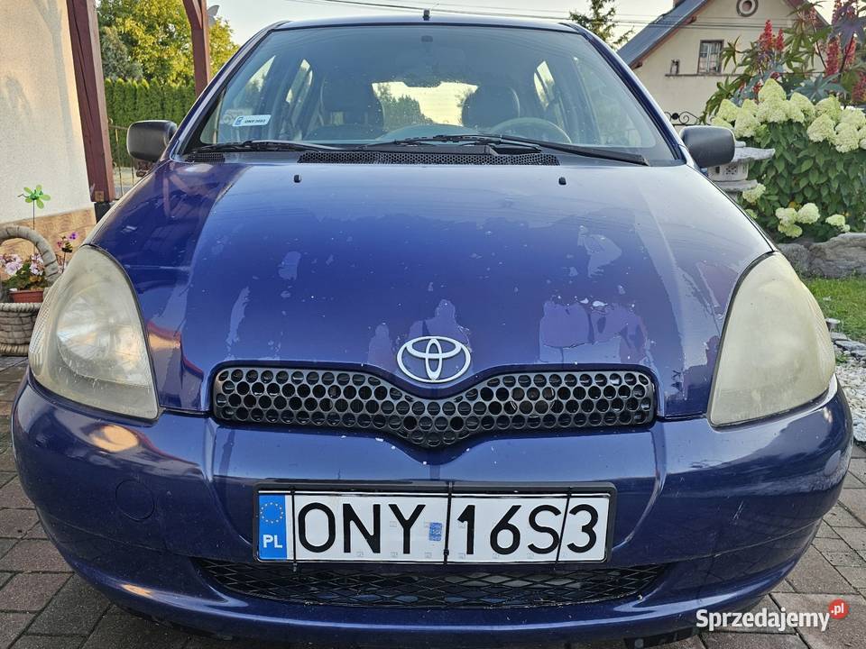 Toyota Yaris P1 10 1999 opolskie Nysa