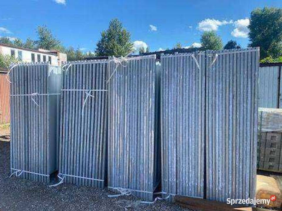 Ogrodzenie budowlane Opole pełne RAL Niebieski