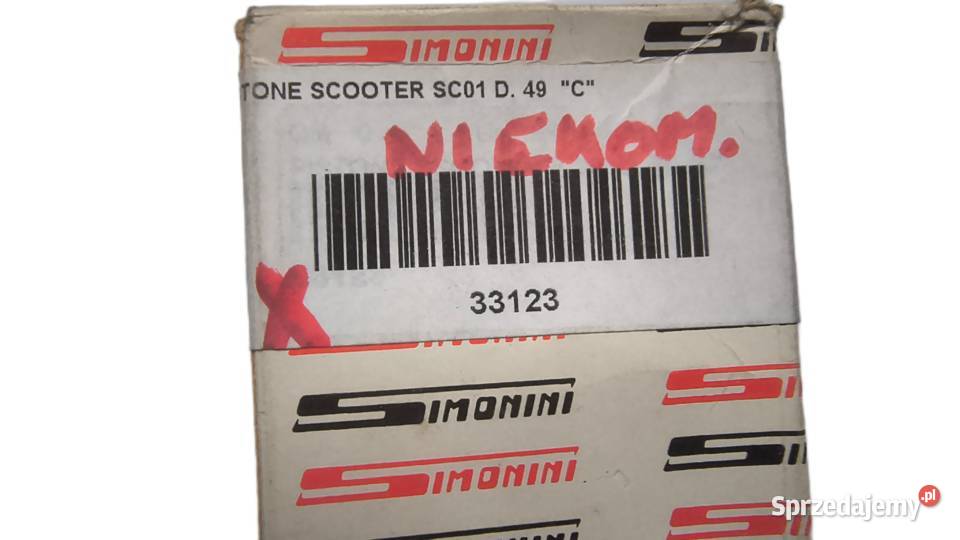 TŁOK SIMONINI 49 mm AM6 PEUGEOT SC01 YAMAHA Bielsk Podlaski