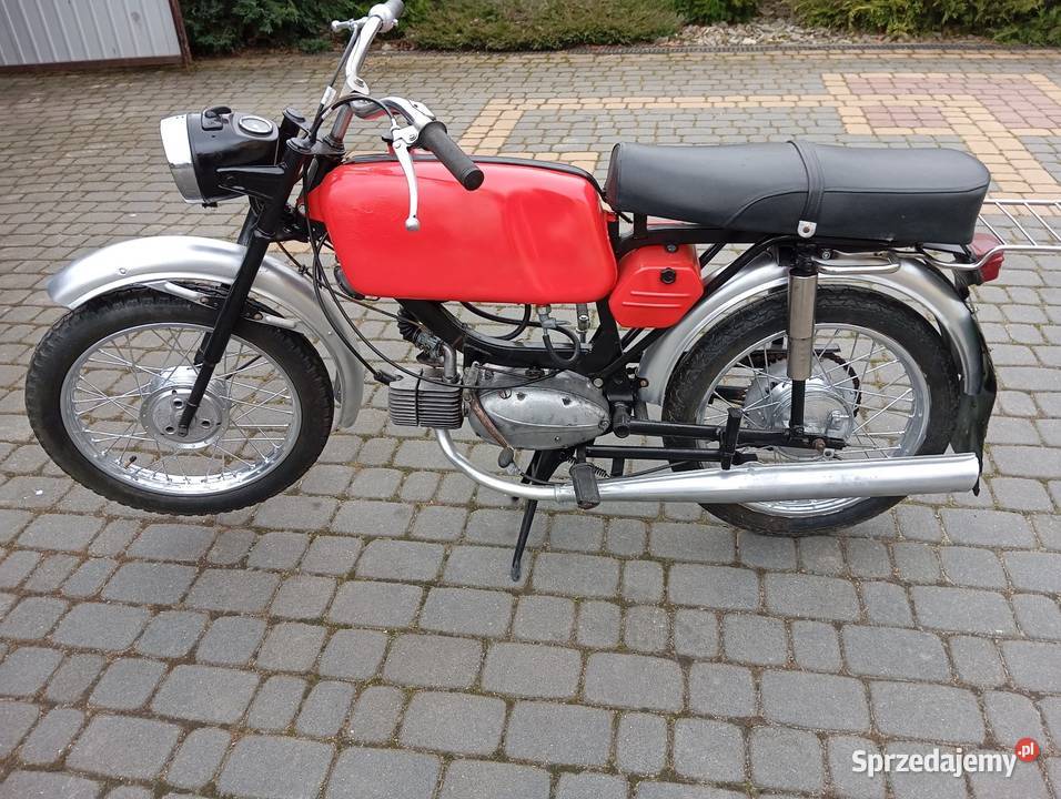 Jawa 50 z dokumentami świętokrzyskie Ciekoty