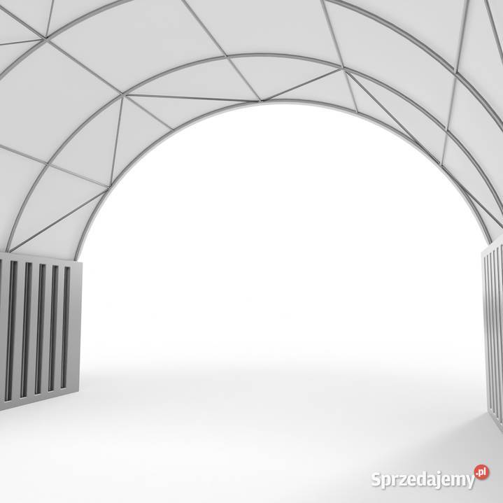 Zadaszenie kontenerowe 12x24m PVC 750gm2
