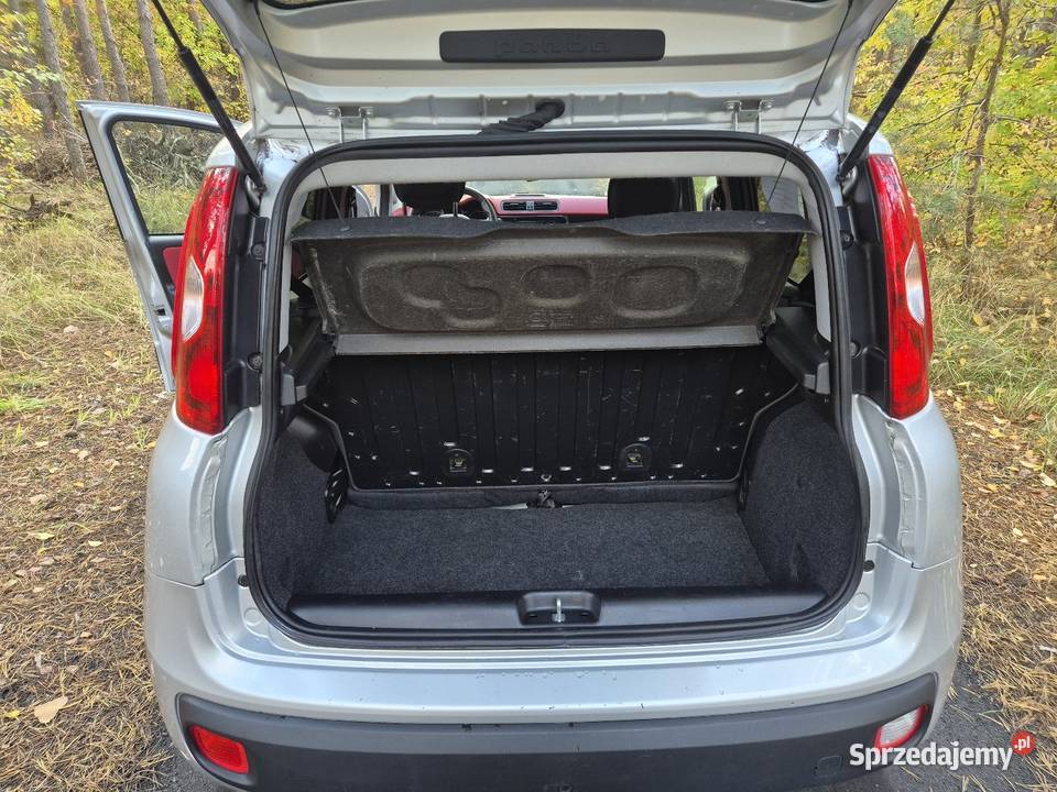 Fiat Panda 12 benzyna 69 2015r super wyposażenie srebrny łódzkie Skierniewice