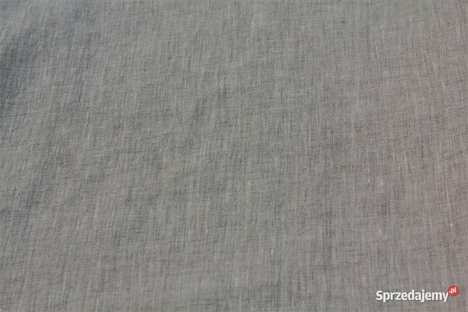 Szeroka tkanina stonewashed len 100 gr165gm2 Mińsk Mazowiecki