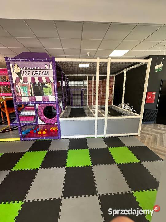 Konstrukcja sali zabaw sala zabaw małpi gaj Siedlce sprzedam