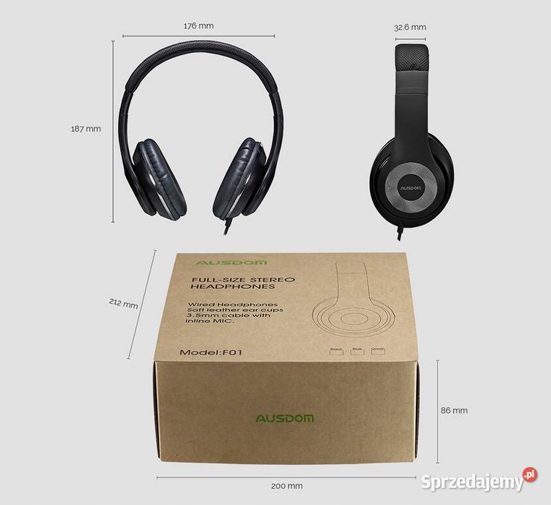 Słuchawki stereofoniczne