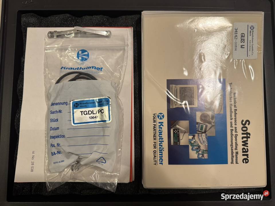 Grubościomierz ultradźwiękowy Krautkramer DMS