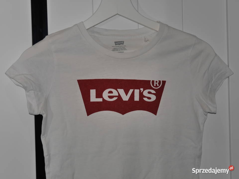 Levis świetna dopasowana koszulka 34 XS Wrocław