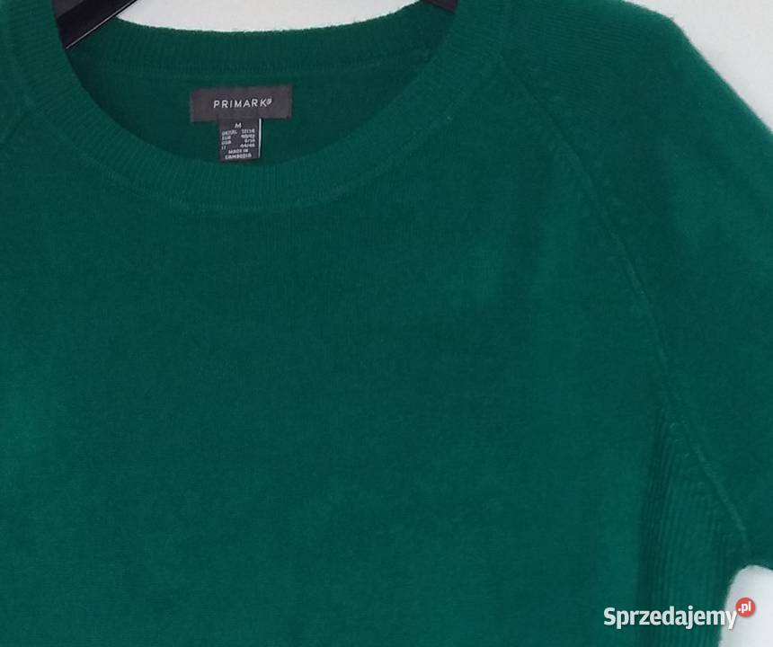 M Zielony przemiły sweter Primark Gliwice