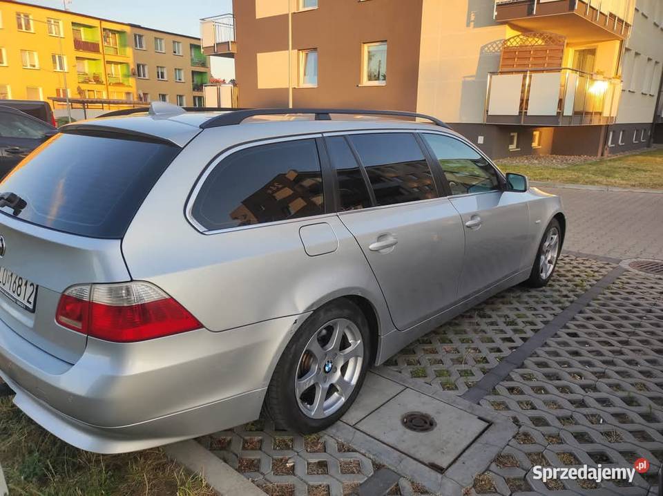 BMW E61 525D 2006r BOGATO WYPOSAŻONY automatyczna zachodniopomorskie