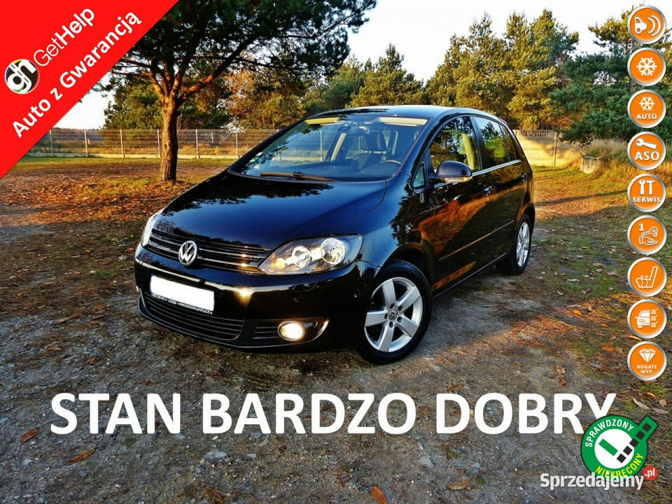 Volkswagen Golf Plus 14 TSITEAMClimatronicPełna relingi dachowe wielkopolskie Piła