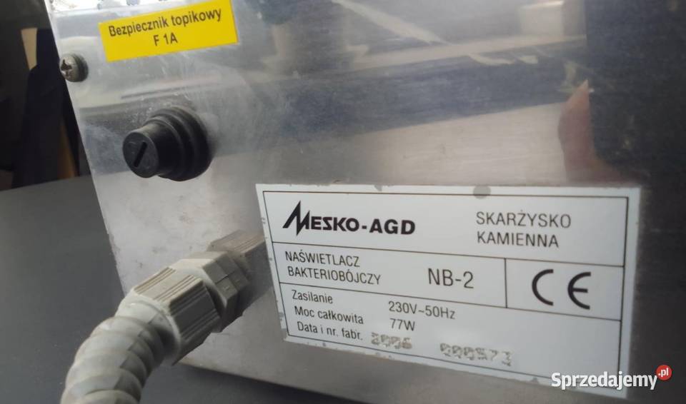 Sterylizator Naświetlacz bakteriobójczy NB2 Rewal