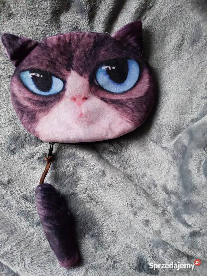 zestaw torebka 3 1 kot kosmetyczka Nowe dolnośląskie sprzedam