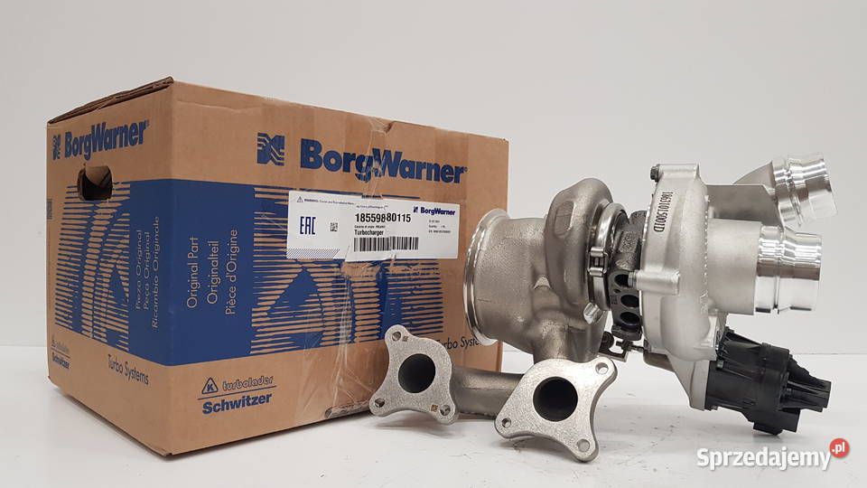 Nowa turbosprężarka BorgWarner KKK 18559880115 Turbosprężarki Siedlce sprzedam