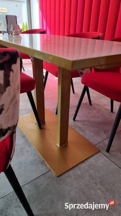 Zestaw krzeseł stolików do kawiarni restauracji Wrocław