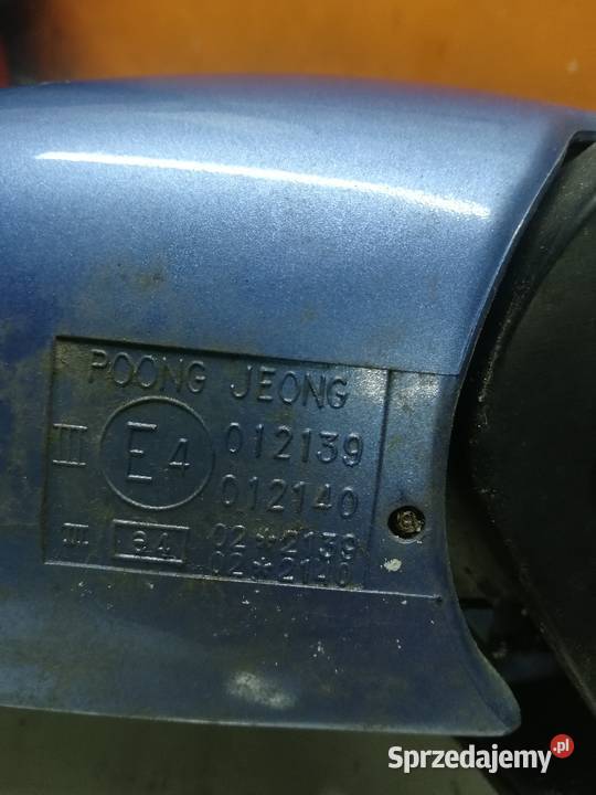 Prawe lusterko Daewoo rezzo 5pinowe wielkopolskie Mieleszyn