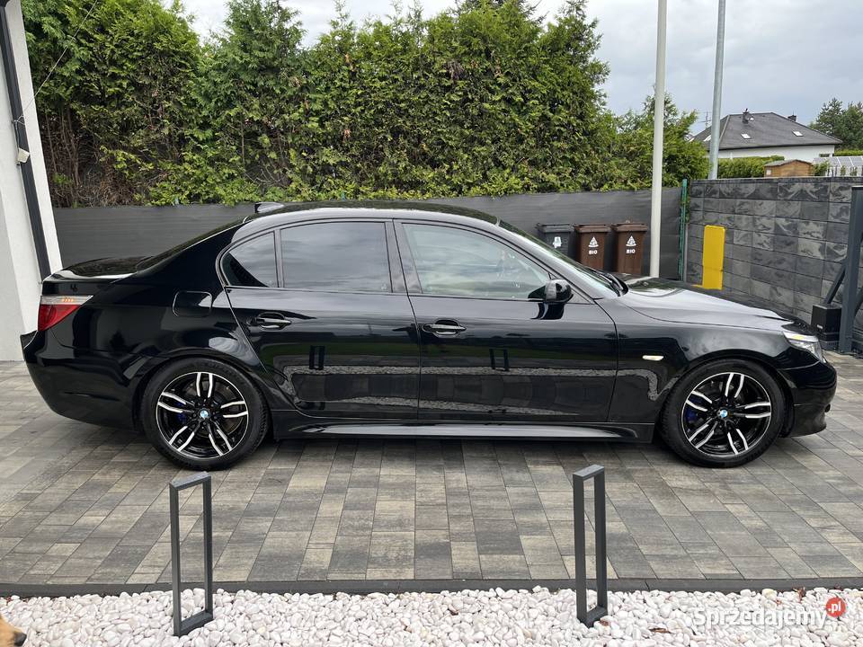 BMW E60 525D Mpakiet Czarna Sedan Manual sprzedam
