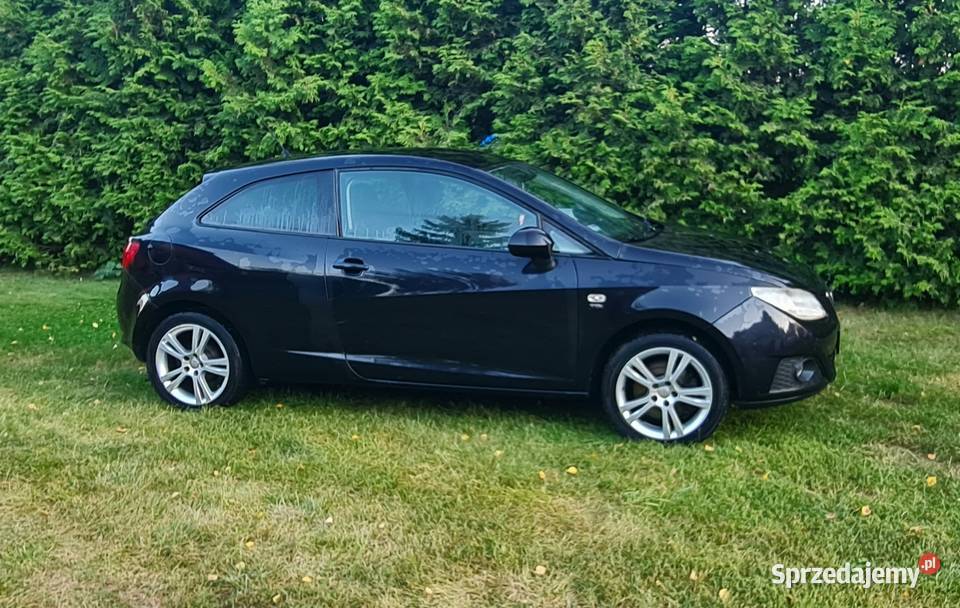 Seat Ibiza 19TDI 105 3d 55l6l spalanie czarna manualna Siedlce