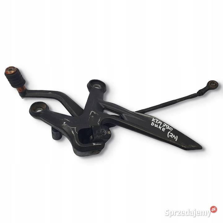 LEWY SET PODNÓZEK DŹWIGNIA ZMIANY BIEGÓW KTM Chełm