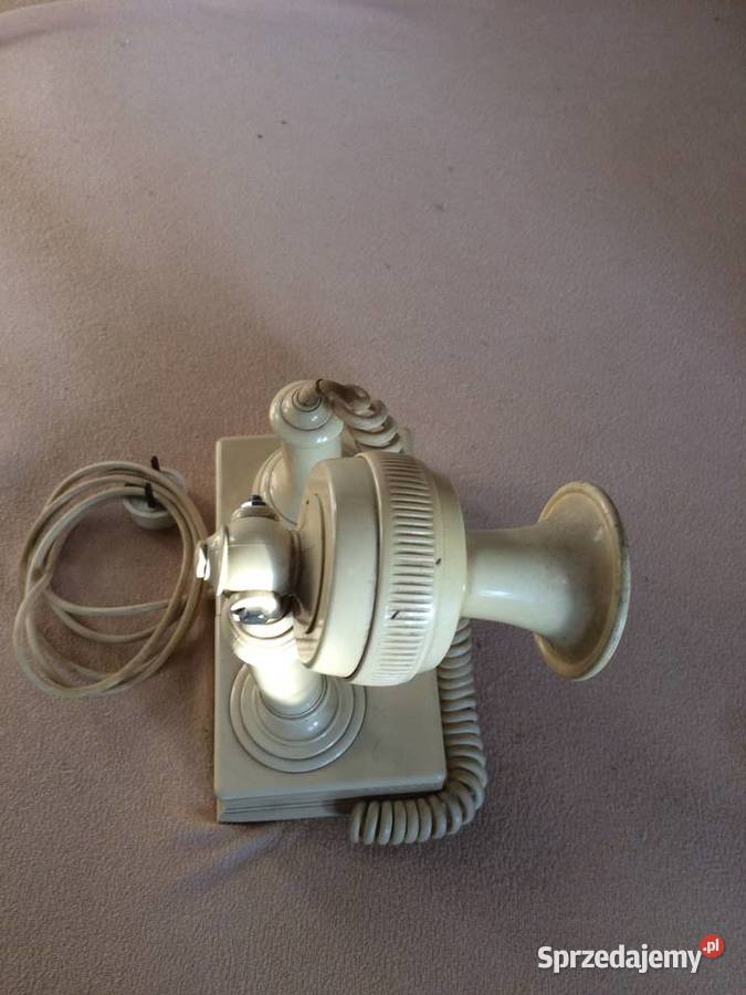 Telefon z lat 70 stylizowany na lata 20 Telefony przewodowe Zielonka