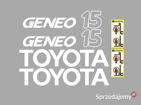 Naklejki oklejenie TOYOTA GENEO 15 Zamiennik mazowieckie Janików
