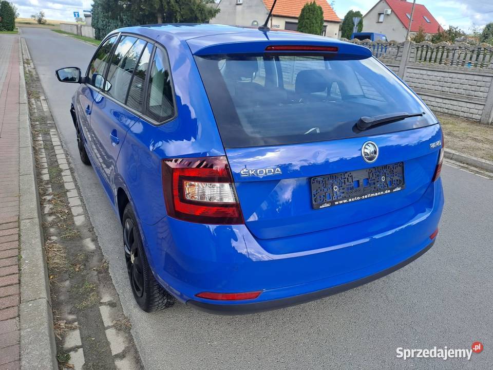 Skoda Rapid 2019r benyzna przebieg 98 z Niemiec 1000cm3 Pleszówka