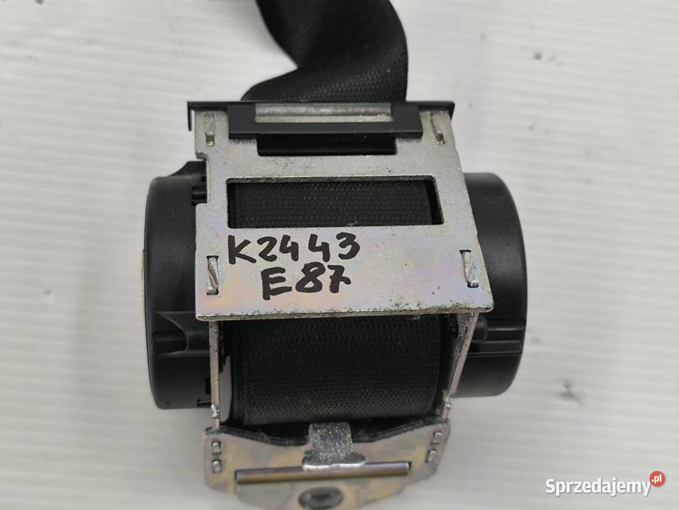 PAS BEZPIECZEŃSTWA TYŁ LP BMW 1 E87 E81 LIFT 16 osobowe Pasy bezpieczeństwa
