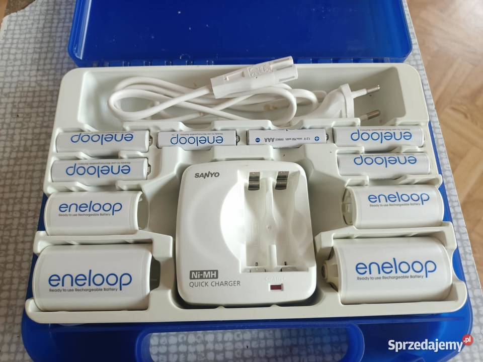 Akumulatorki AA AAA ładowarka ENELOOP Sanyo sprzedam