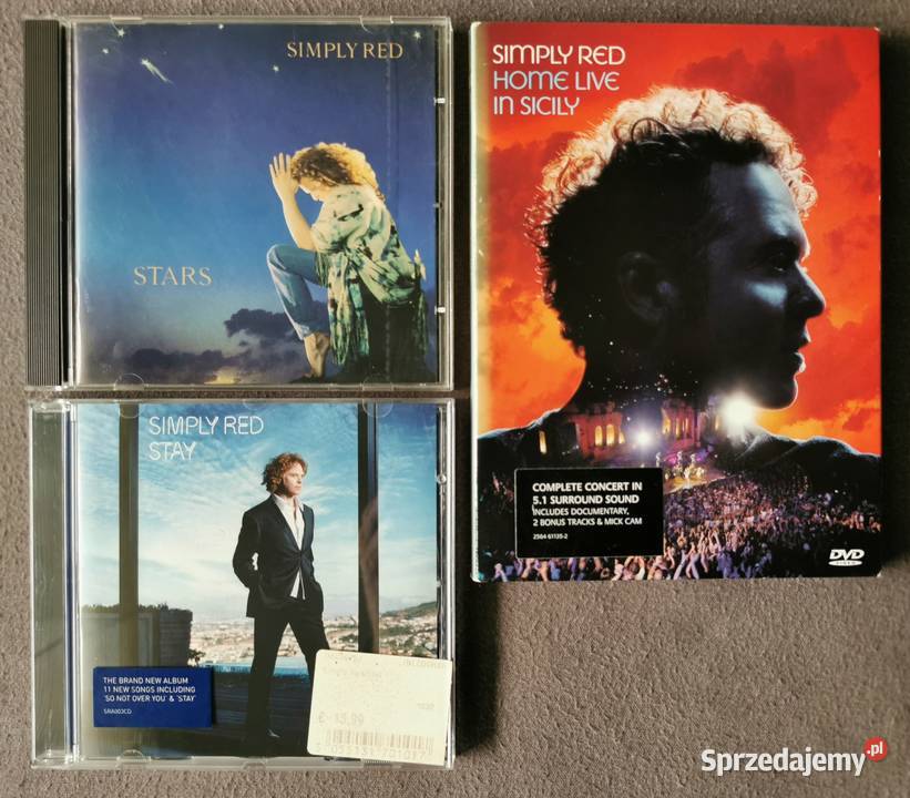 Simply Red CDDVD kolekcja Stan Idealny Nowe Łódź