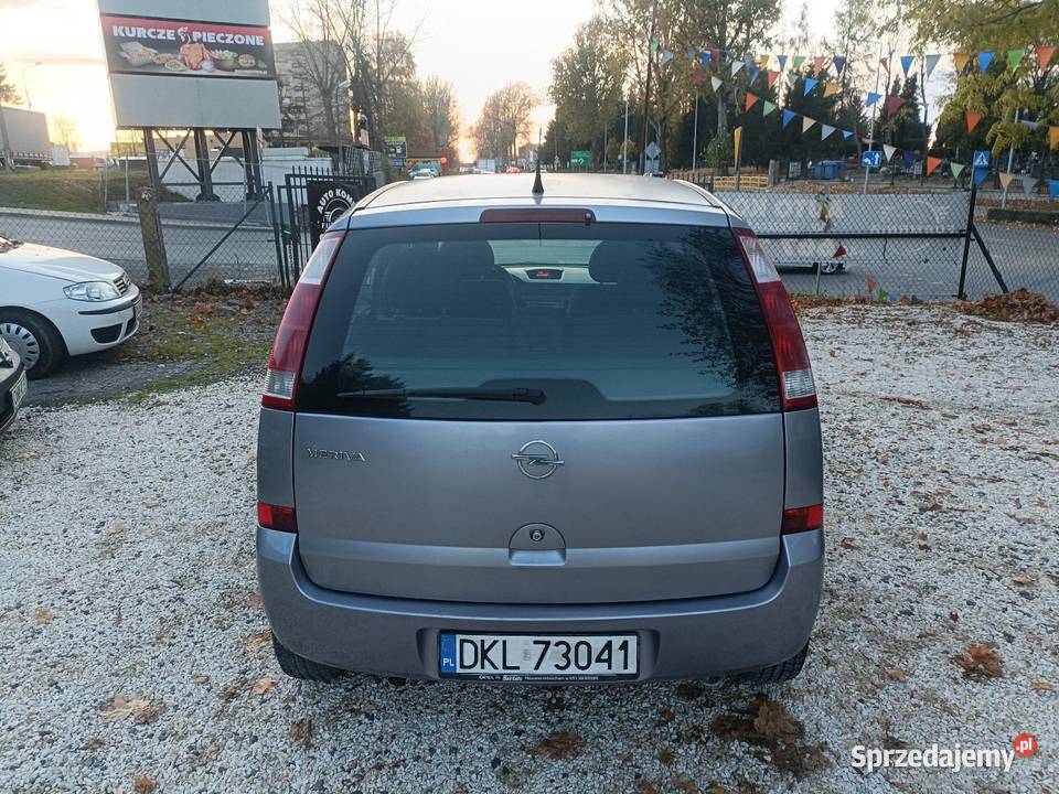 Opel Meriva 14 LPG z klimatyzacją 2004 ważne 90KM Kłodzko