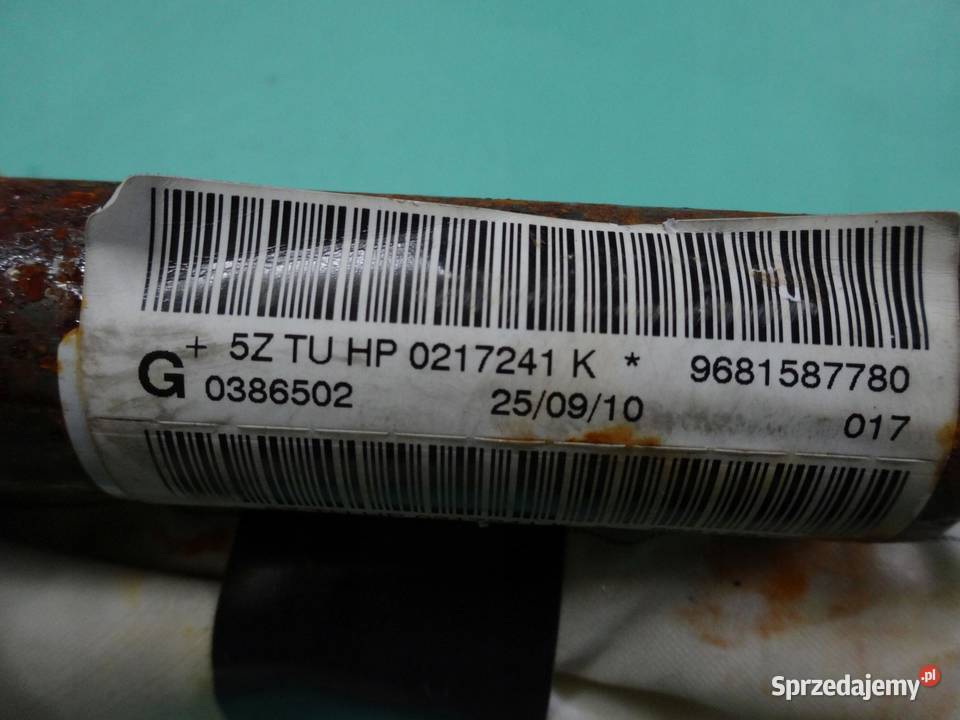 CITROEN C3 PICASSO 10r AIRBAG kurtyna lewa
