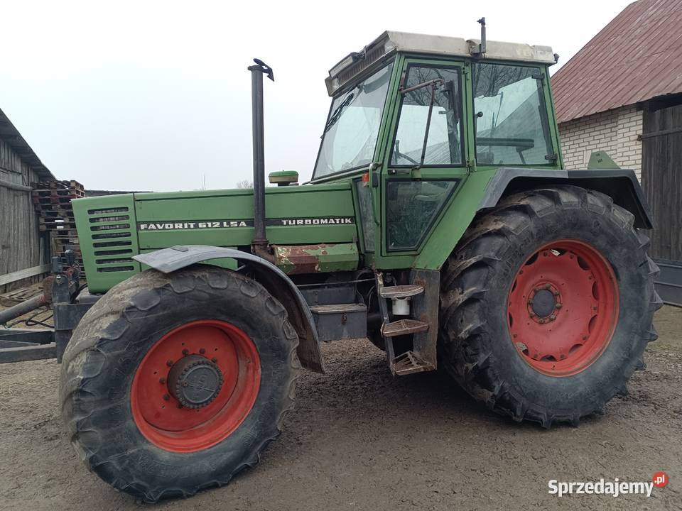 Fendt 612 LSA Tuz Ehr 89r ładny stan brutto Dąbrowa Białostocka