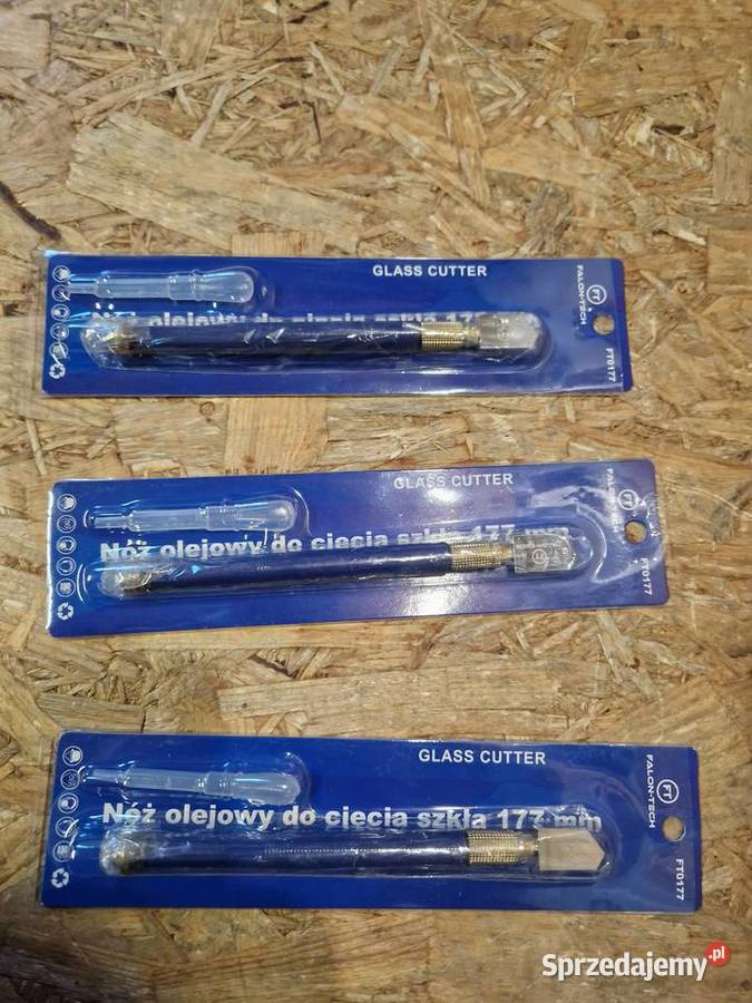 Falontech Nóż olejowy do cięcia szkła 177 mm