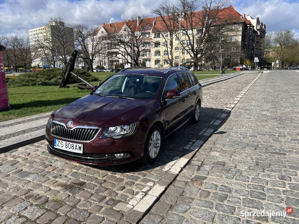 Skoda Superb kb salon Polska mały przebieg Rok produkcji 2014 zachodniopomorskie Szczecin