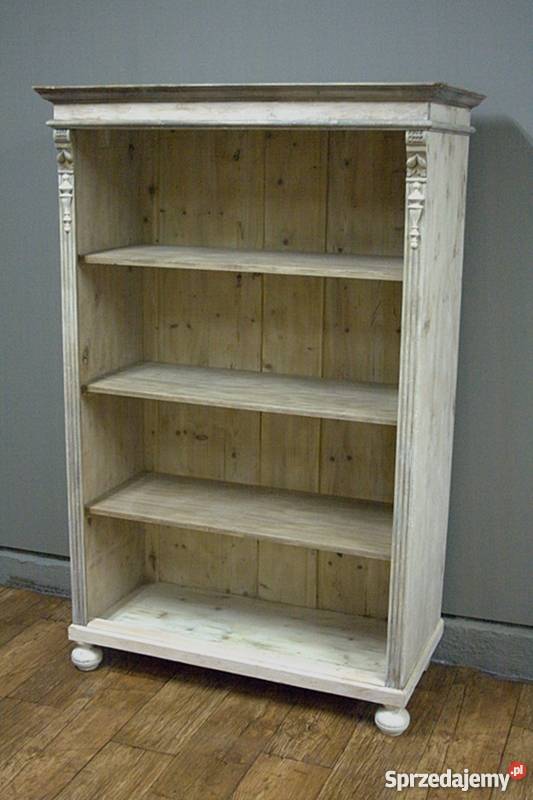 PIĘKNY REGAŁ EKLEKTYK OCZYSZCZONY ANTYK IMPRESJA Meble Radzymin sprzedam