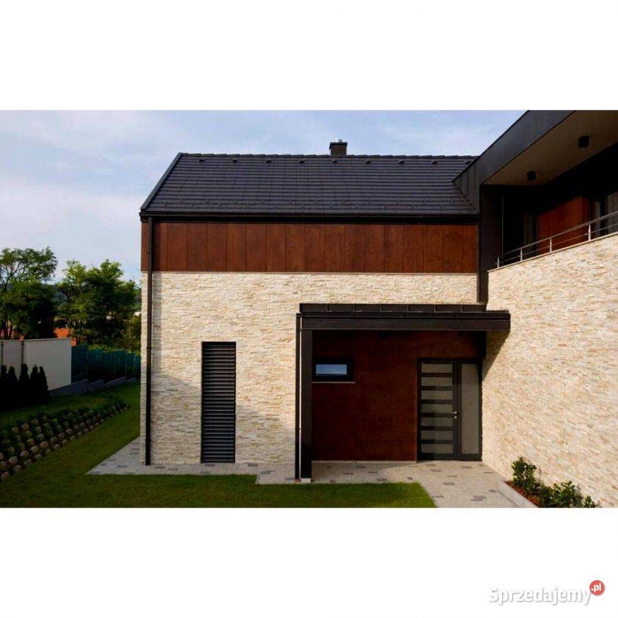 Panel ścienny Marmur Yellow Stackstone zewnętrzne Kraków