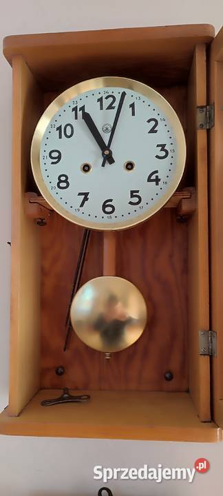 Zegar wiszący Metron mechanizm sprawny Mielec