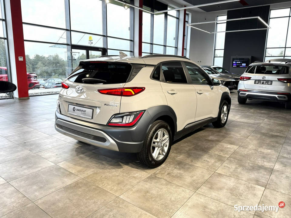 Hyundai Kona Style 10TGDI 120 DCT 2022 r salon I elektryczne lusterka małopolskie Myślenice