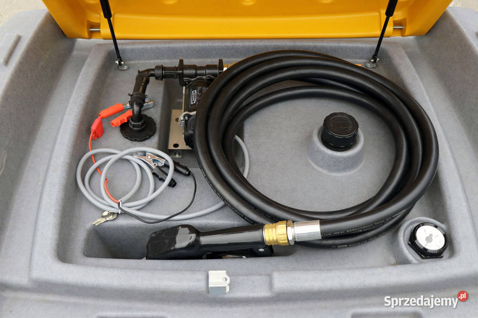 Mobilny zbiornik paliwa ON Diesel 400L pompa 12V Wrocław