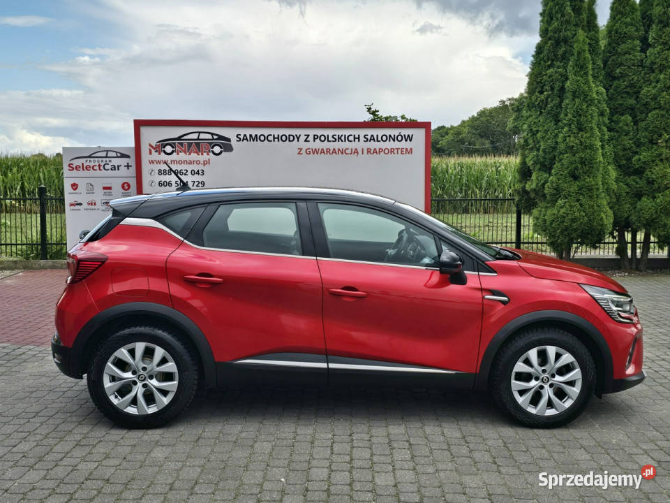 Renault Captur INTENS 13 TCe mHEV Automat Salon Rok produkcji 2022 Nasiegniewo