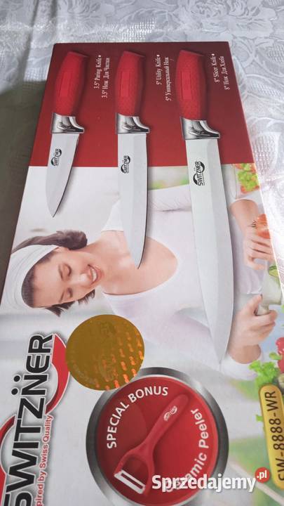ZESTAW NOŻY KUCHENNYCH W ETUI SWITZNER