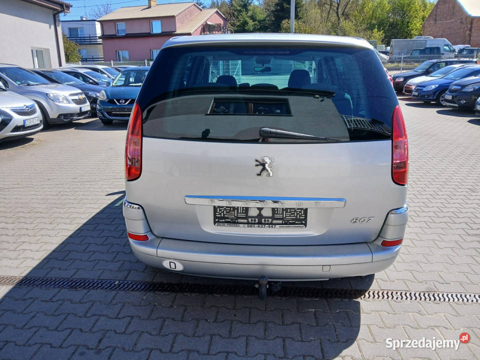 Peugeot 807 20i klima elektryka 7 osób stan lakier metallic Gryfino sprzedam