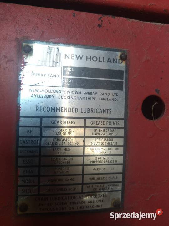 Prasa Kostka holland model 276 Kostkujące Zamość