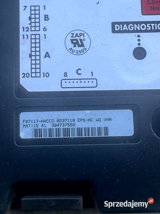 Sterownik ZAPI EPSAC F07117 NACCO 8537118 Układ elektryczny i zapłon Antonie sprzedam