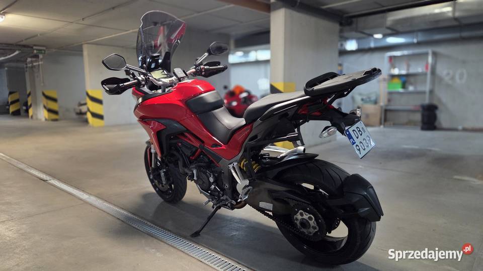 Ducati Multistrada 1200 2016r kufry dodatki dolnośląskie Wrocław sprzedam