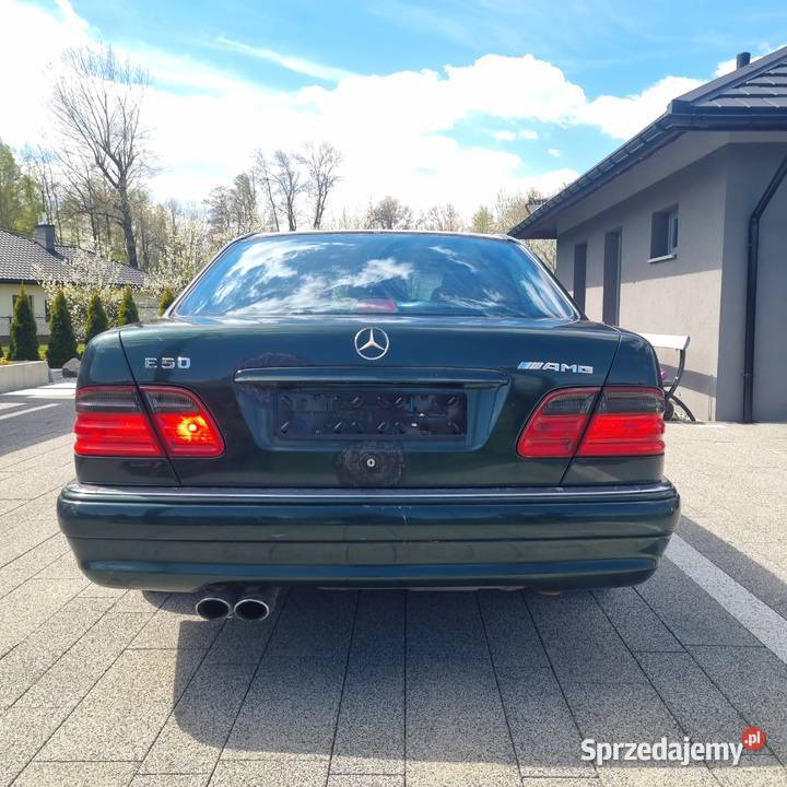 Pakiet Mercedes W210 E50 E55 AMG zderzak listwy Zderzaki Łańcut