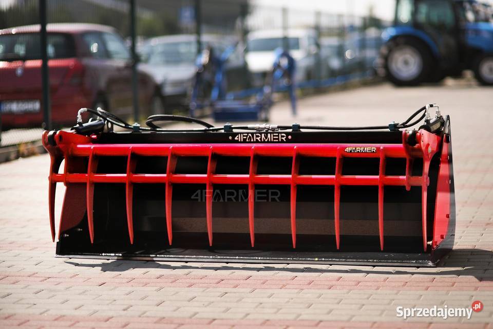 Łyżkokrokodyl 180 4FARMER mocowanie EURO Maszyny rolnicze