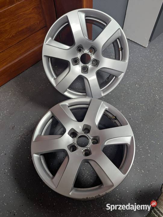 Oryginalne felgi aluminiowe 5x112 17 Audi A4 A5 Motoryzacja Suwałki