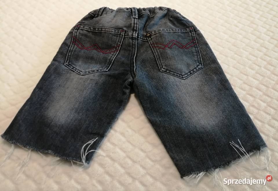 Krótkie spodenki dżinsowe chłopięce NY 128