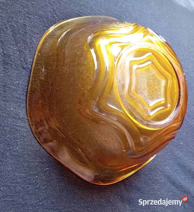 Miodowa misa art deco August Walther Sohne 45020 Koźminek