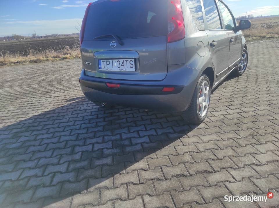 NINISSAN NOTE 14 BENZYNA 88 2006R klimatyzacja Pińczów
